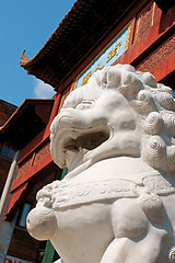 Image showing Chinatown gate in Montreal