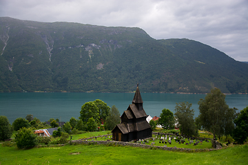 Image showing Urnes Stave Church, Ornes, Norway