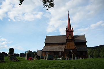 Image showing Ringebu Stave Church, Gudbrandsdal, Norway