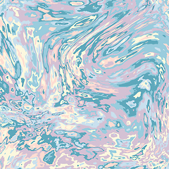 Image showing Creative pastel abstract marble effect texture background