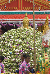 Image showing Rap Bua celebration in Thailand