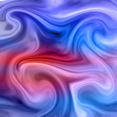 Image showing Modern colorful liquid waves.  Art design.