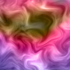 Image showing Modern colorful liquid waves.  Art design.