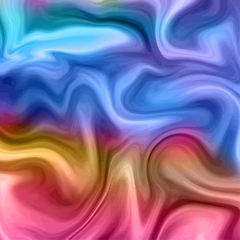 Image showing Modern colorful liquid waves.  Art design.