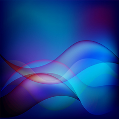 Image showing Abstract color fluid background