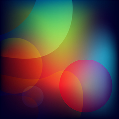 Image showing Abstract color fluid background