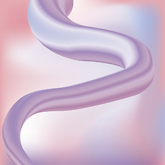 Image showing Abstract color fluid background