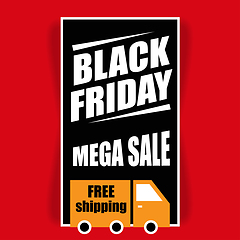 Image showing Black friday banner.