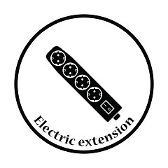 Image showing Electric extension icon