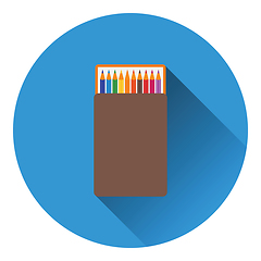 Image showing Pencil box icon