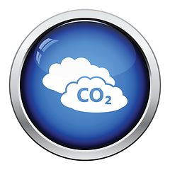 Image showing CO2 cloud icon