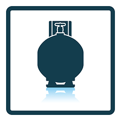 Image showing Gas cylinder icon