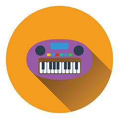 Image showing Synthesizer toy icon