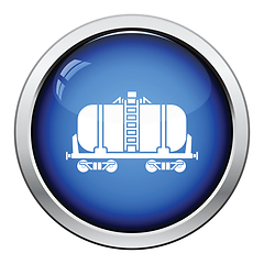 Image showing Oil railway tank icon