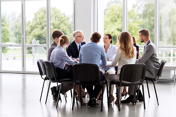 Image showing business team meeting at office