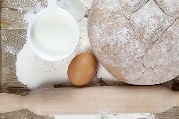 Image showing Baked rye bread