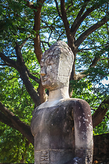 Image showing Statue in Wat Phra Si Sanphet temple, Ayutthaya, Thailand