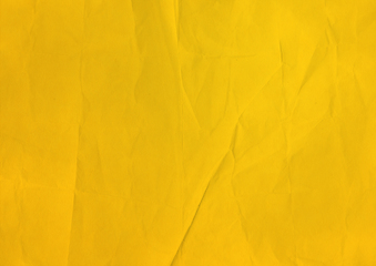 Image showing yellow crumpled paper texture background