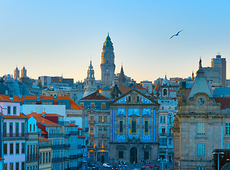 Image showing Skyline Porto Old Town. Portugal