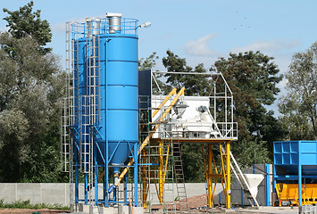 Image showing Concrete factory