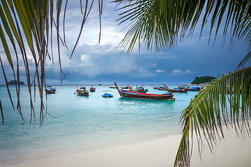 Image showing Tropical beach in Koh Lipe, Thailand