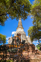 Image showing Wat Phra Si Sanphet temple, Ayutthaya, Thailand