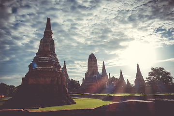 Image showing Wat Chaiwatthanaram temple, Ayutthaya, Thailand