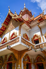Image showing Wat Buppharam temple, Chiang Mai, Thailand