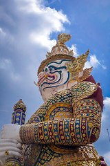 Image showing Yaksha statue, Grand Palace, Bangkok, Thailand