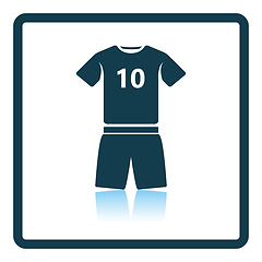 Image showing Icon of football uniform