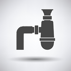 Image showing Bathroom siphon icon