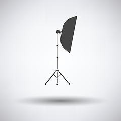 Image showing Icon of softbox light