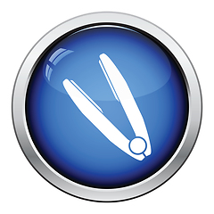 Image showing Hair straightener icon