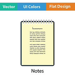 Image showing Binder notebook icon