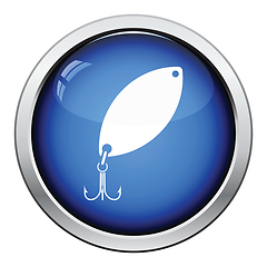 Image showing Icon of Fishing spoon