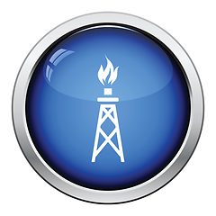 Image showing Gas tower icon