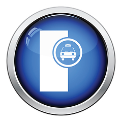 Image showing Taxi station icon