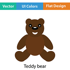 Image showing Teddy bear icon