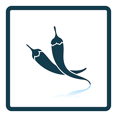 Image showing Chili pepper icon