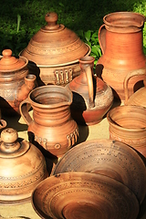 Image showing earthenware on sale