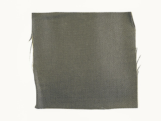 Image showing Vintage looking Green fabric sample
