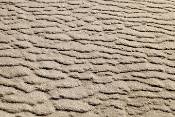 Image showing Surface snowdrifts, winter