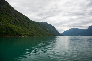 Image showing Lustrafjorden, Sogn og Fjordane, Norway