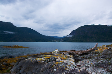 Image showing Lustrafjorden, Sogn og Fjordane, Norway