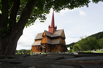 Image showing Ringebu Stave Church, Gudbrandsdal, Norway
