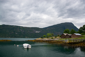 Image showing Lustrafjorden, Sogn og Fjordane, Norway