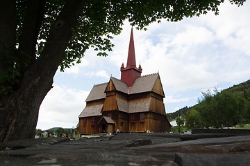 Image showing Ringebu Stave Church, Gudbrandsdal, Norway