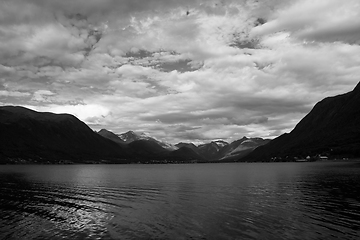 Image showing Isfjord bei Ondalsnes, Vestlandet, Norway