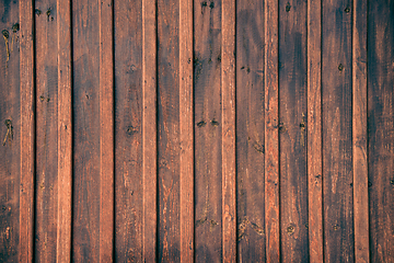 Image showing Wood old wall background