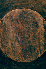 Image showing Dark vintage wood texture